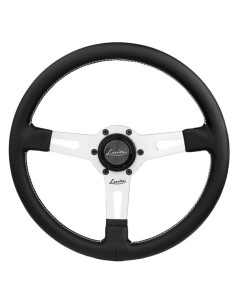 Volante universale Luisi Sharav 340mm in pelle nera