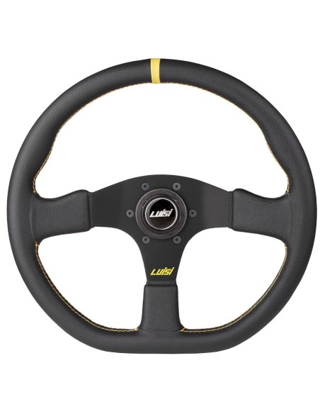 Volante universale Luisi Stealth Corsa 355mm in pelle