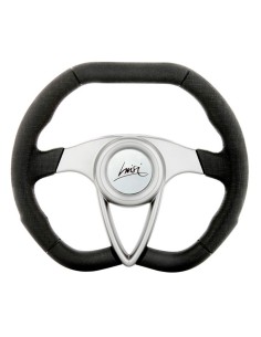 Volante universale sportivo Luisi Auro 350mm in ploliuretano nero