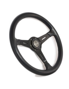Volante universale vintage Luisi Grifon 370mm in poliuretano 2