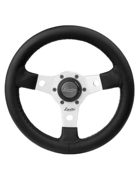 Volante universale vintage Luisi Nibbio 320mm in poliuretano con razza arge