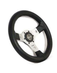 Volante universale vintage Luisi Nibbio 320mm in poliuretano con razza arge 2