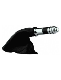 Kit completo leva freno a mano diametro 30mm e cuffia in pelle nera