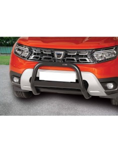 Bull Bar protezione anteriore inox black 60mm Dacia Duster 2021 2023