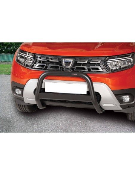 Bull Bar protezione anteriore inox black 60mm Dacia Duster 2021 2023