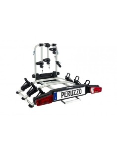 Portabici universale gancio traino Zephyr Peruzzo 3 e bike