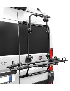 Portabici 2 bici posteriore nero per camper Crafter Sprinter 2