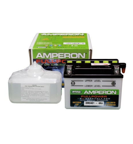 Batteria moto scooter piombo antimonio 4Ah 56A 12V CB4L B SM YB4L B SM 120x