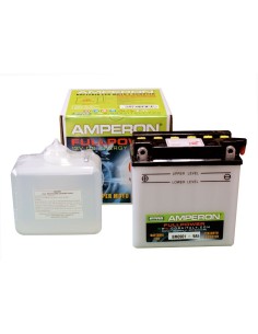 Batteria moto scooter piombo antimonio 9Ah 130A 12V CB9 B SM YB9 B 135x75x1