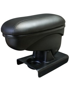 Bracciolo portaoggetti similpelle nero Audi A3 2003-2012