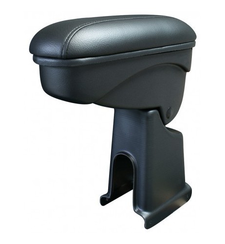 Bracciolo portaoggetti similpelle nero Fiat 500 dal 2015