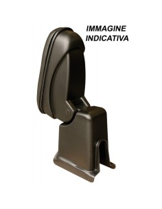 Bracciolo portaoggetti similpelle nero Fiat Qubo 2008 2020 2