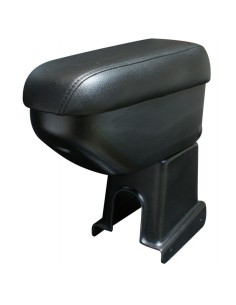 Bracciolo portaoggetti similpelle nero Opel Agila dal 2008