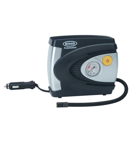 Compressore analogico 12V gonfiaggio pneumatici con manometro