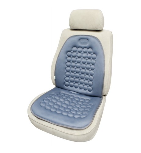 Coprisedile singolo schienale ergonomico rilassante grigio