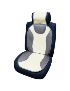 Coprisedile singolo schienale fresco carta tessile e tessuto imbottito grig