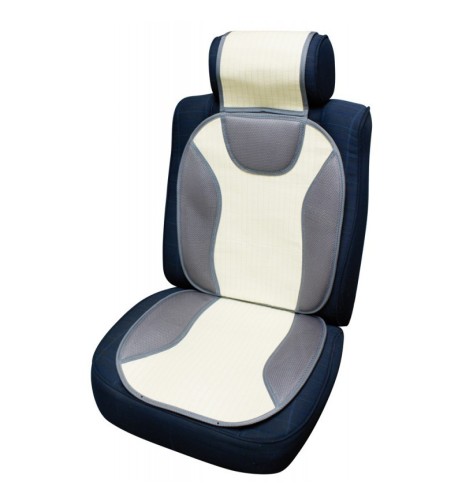 Coprisedile singolo schienale fresco carta tessile e tessuto imbottito grig