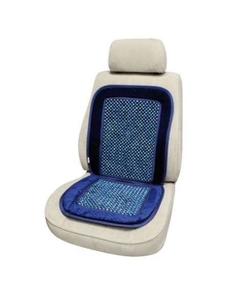 Coprisedile singolo schienale pluristagionale con microsfere blu