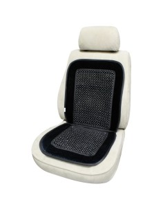 Coprisedile singolo schienale pluristagionale con microsfere nero