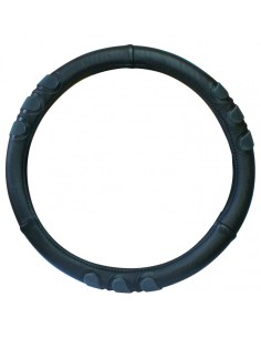 Coprivolante auto 37 39cm universale tessuto con grip in silicone