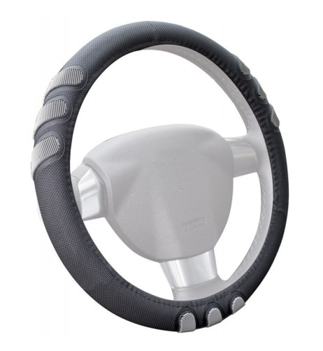 Coprivolante auto 37 39cm universale tessuto con grip in silicone