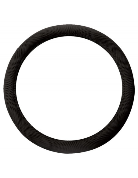 Coprivolante auto 37 39cm universale tessuto nero antigrip