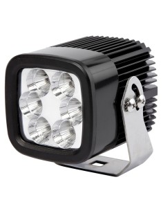 Faro da lavoro Cube 6 LED 12 24V IP67 18W fascio spot 88x100x106mm