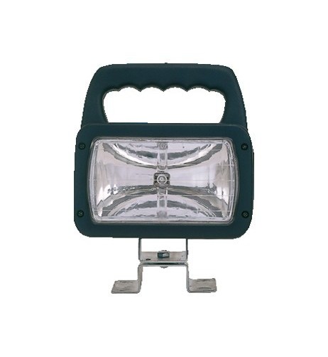 Faro spot da lavoro orientabile 12/24V con lente antiurto 230x178x85mm