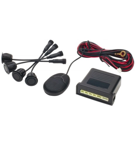 Kit 4 sensori di parcheggio Steelmate PS400C1 Posteriori con buzzer 12V