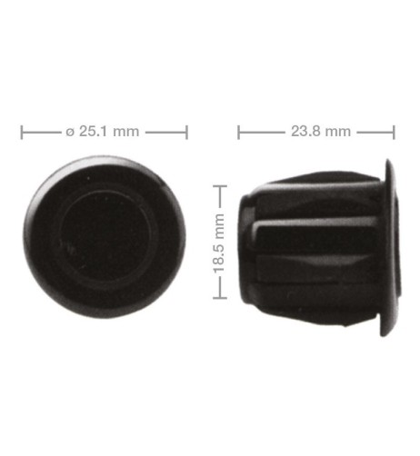 Kit 4 sensori di parcheggio Steelmate PS400C1 Posteriori con buzzer 12V