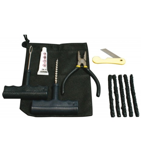 Kit riparazione forature pneumatici auto moto