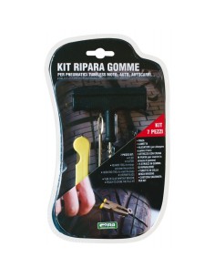 Kit riparazione forature pneumatici auto moto 2