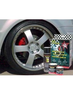 Kit verniciatura pinze freni ROSSO detergente vernice induritore DUPLIC
