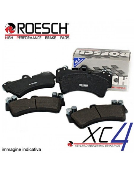 Pastiglie freno sportive carbo ceramic anteriori Roesch Brake XC4 9077
