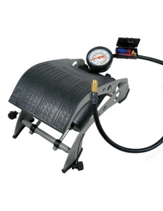 Pompa a doppio pedale Michelin manometro analogico