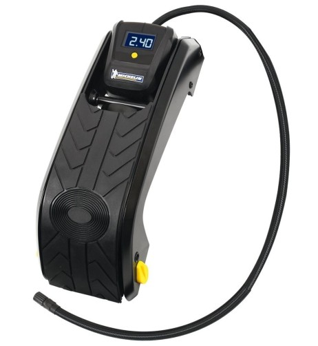 Pompa a pedale gonfiaggio con manometro digitale retroilluminato Michelin 