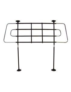 Separatore cani auto universale con doppio sistema di fissaggio 115x140cm