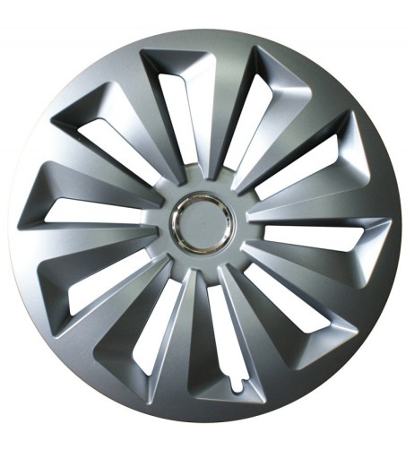 Set 4 copricerchi borchie universali AluLook Fox 16 