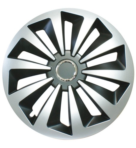 Set 4 copricerchi borchie universali AluLook Fox Mix 16 