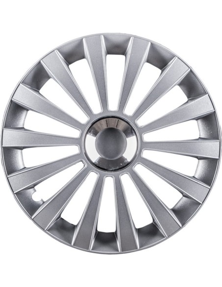 Set 4 copricerchi borchie universali AluLook Meridian 15 