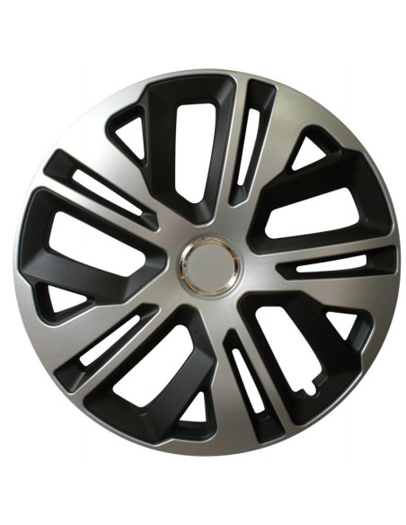 Set 4 copricerchi borchie universali AluLook Raven Mix 14 