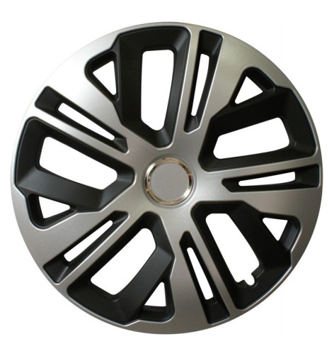 Set 4 copricerchi borchie universali AluLook Raven Mix 16 