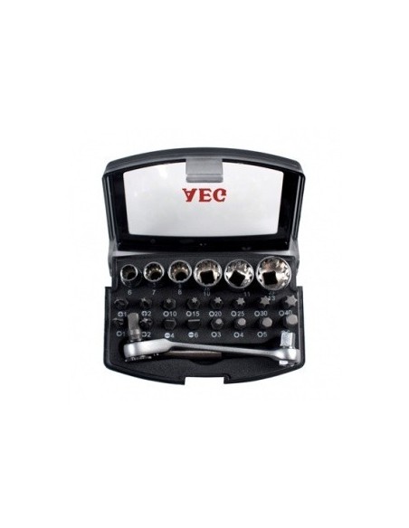 Set kit utensili e boccole universali cacciavite brugole cricchetto AEG