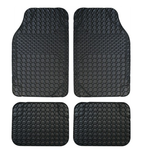 Tappeti tappetini auto in gomma universali neri Carmat4