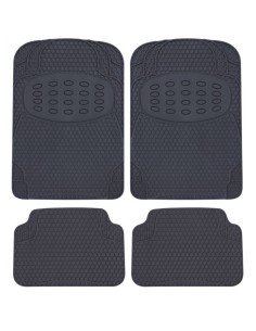 Tappeti tappetini auto in gomma universali neri inodore Unifit