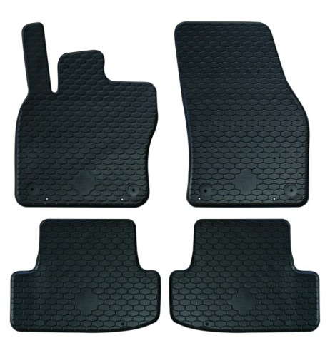 Tappeti tappetini auto su misura in gomma Audi Q2 dal 2016