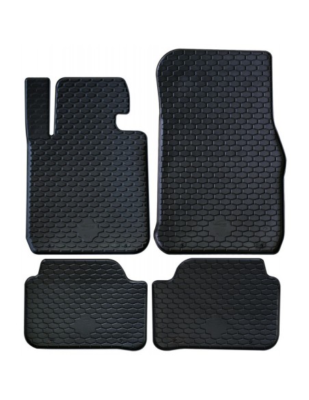 Tappeti tappetini auto su misura in gomma Bmw Serie 1 2011-2019