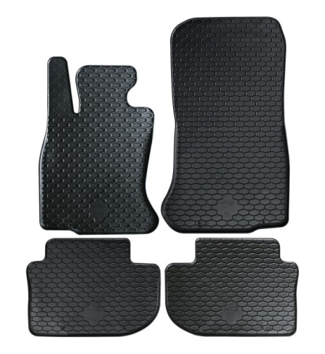 Tappeti tappetini auto su misura in gomma Bmw Serie 6 dal 2012