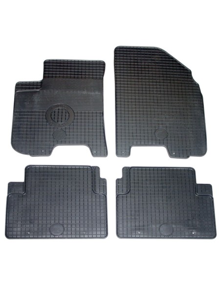 Tappeti tappetini auto su misura in gomma Chevrolet Aveo 2007 2011