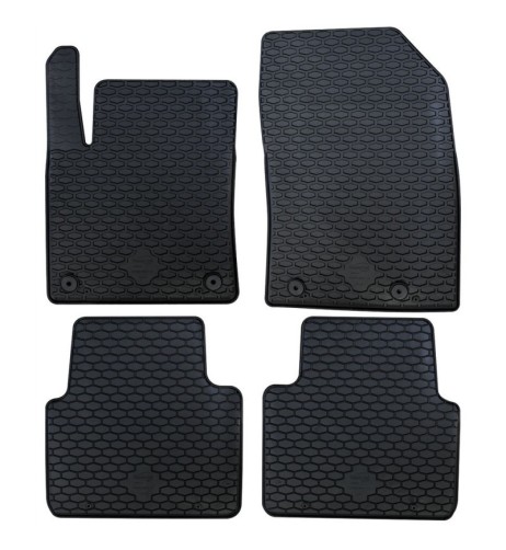 Tappeti tappetini auto su misura in gomma Citroen C3 Aircross 2017 2024